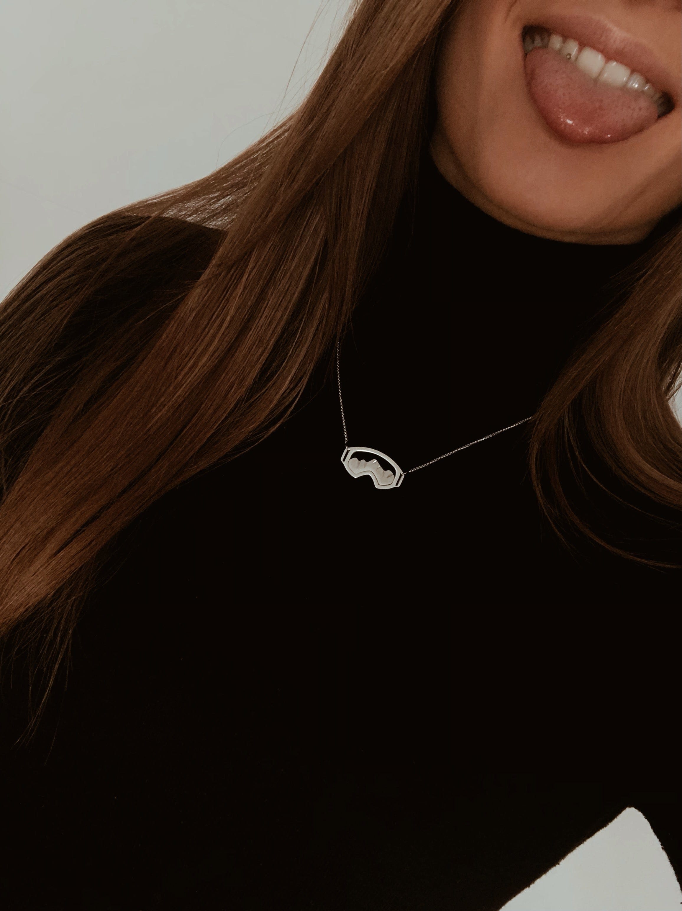 Aurostore Jewelry Ashley Kette Pendant Aurostore Jewelry The Goggle Ski Schmuck