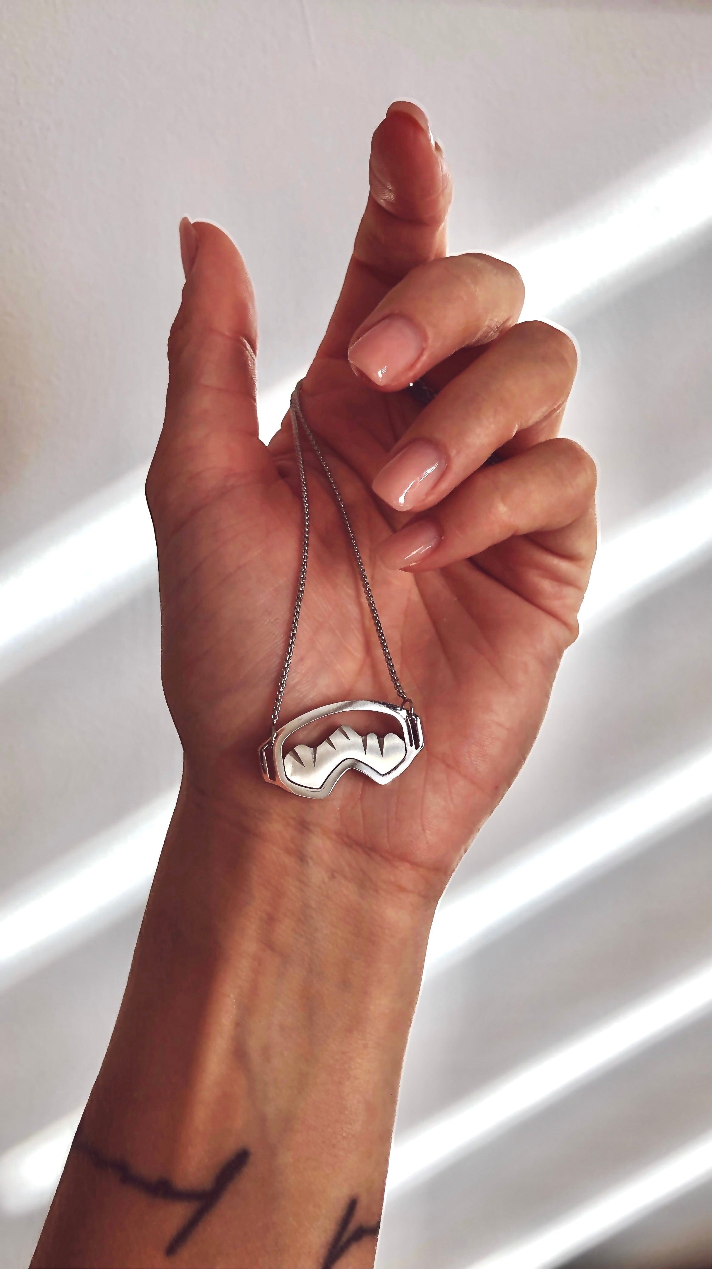 Aurostore Jewelry Ashley Kette Pendant Aurostore Jewelry The Goggle Ski Schmuck