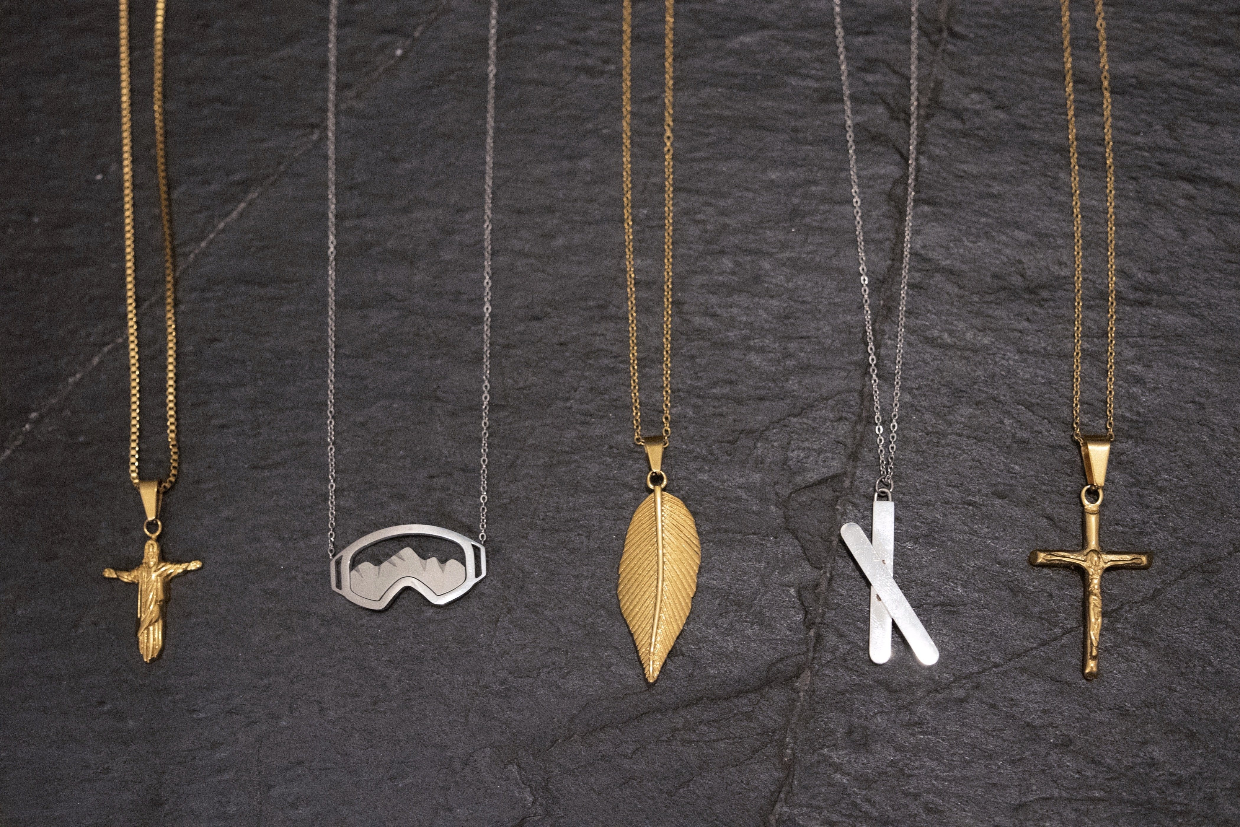 Aurostore Jewelry Ashley Kette Pendant Aurostore Jewelry The Goggle Ski Schmuck