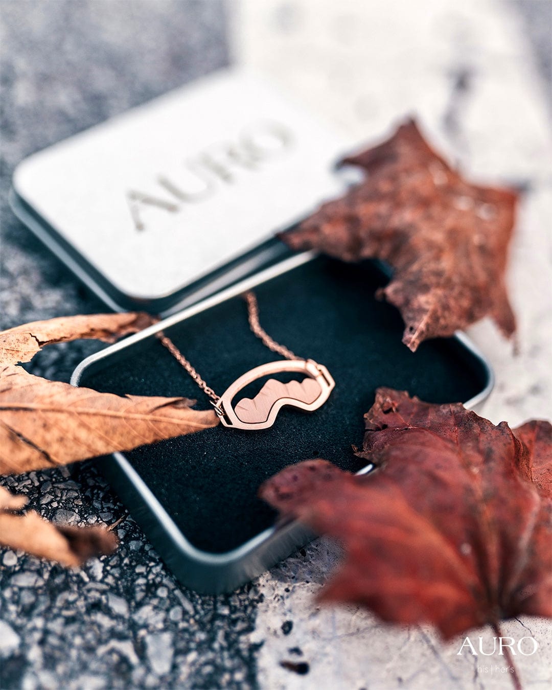 Aurostore Jewelry Ashley Kette Pendant Aurostore Jewelry The Goggle Ski Schmuck
