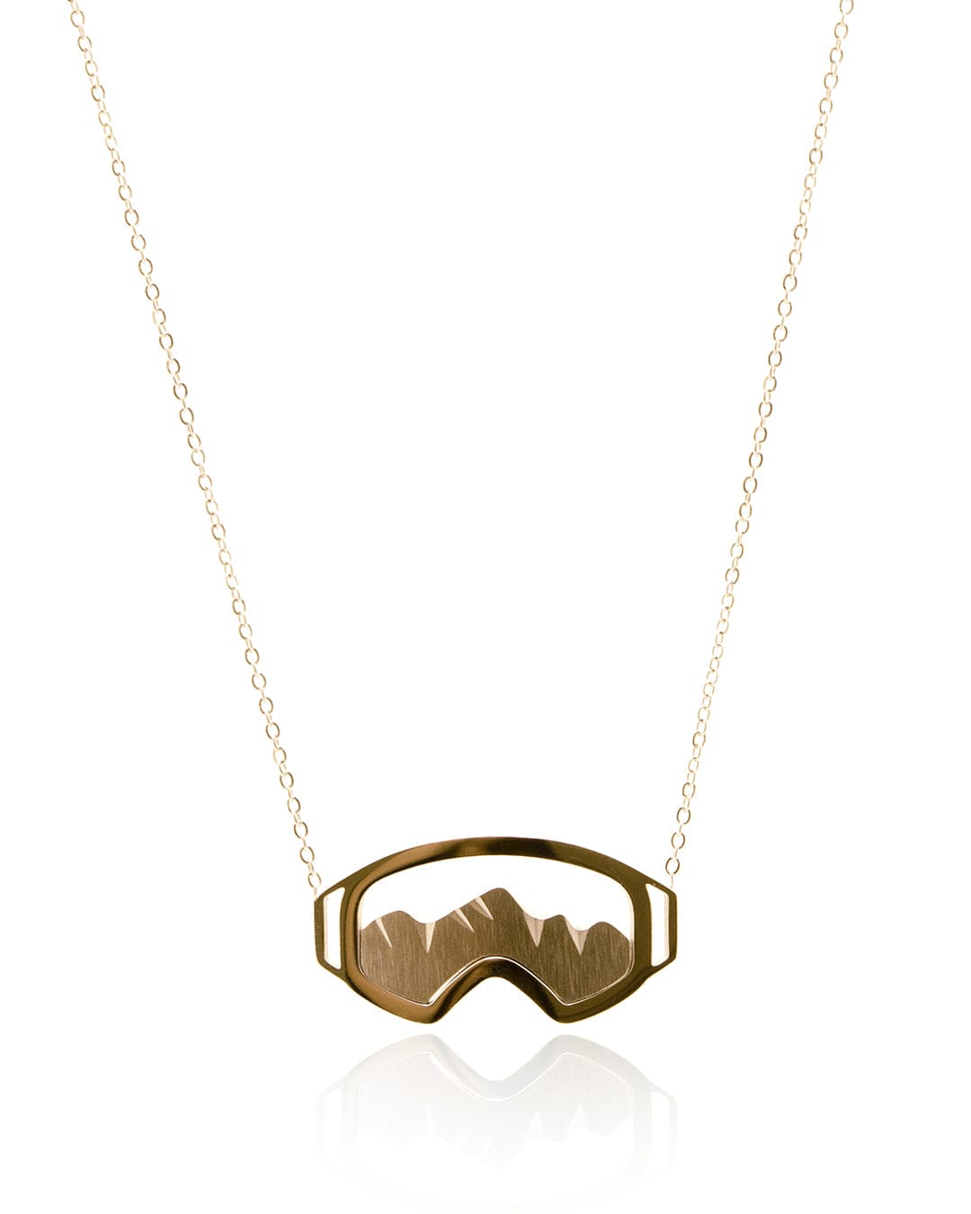 Aurostore Jewelry Ashley Kette Pendant  Aurostore Jewelry The Goggle Ski Schmuck